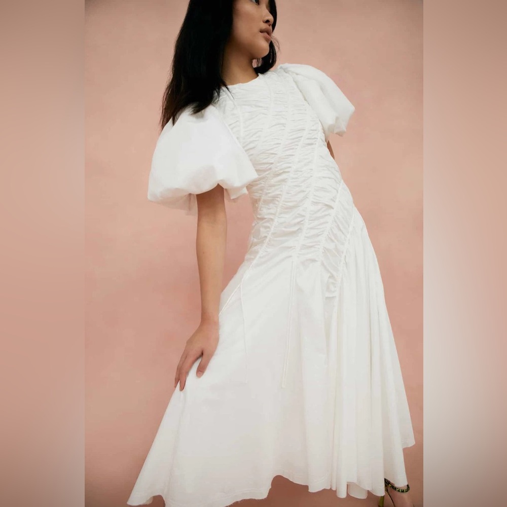 AJE SIREN DRAWSTRING MAXI DRESS | SOLD OUT DRESS ONLINE